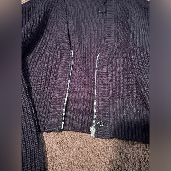 Black Knit Sweater - CLOTH by Design - Picture 3 of 4